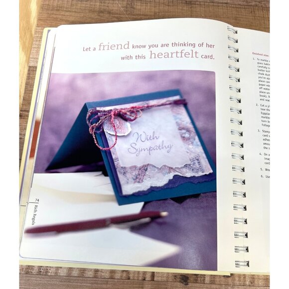 Stampin Up! Keeping In Touch Portfolio Series Cardmaking Book - Picture 3 of 8